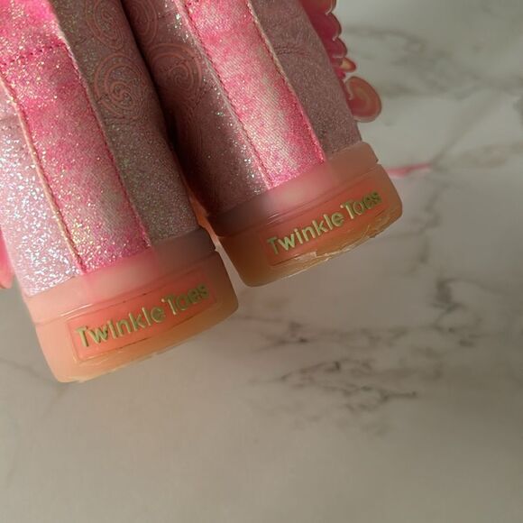 SKECHERS TWI-LIGHTS 2 TWINKLE WISHES EUC - Picture 6 of 8